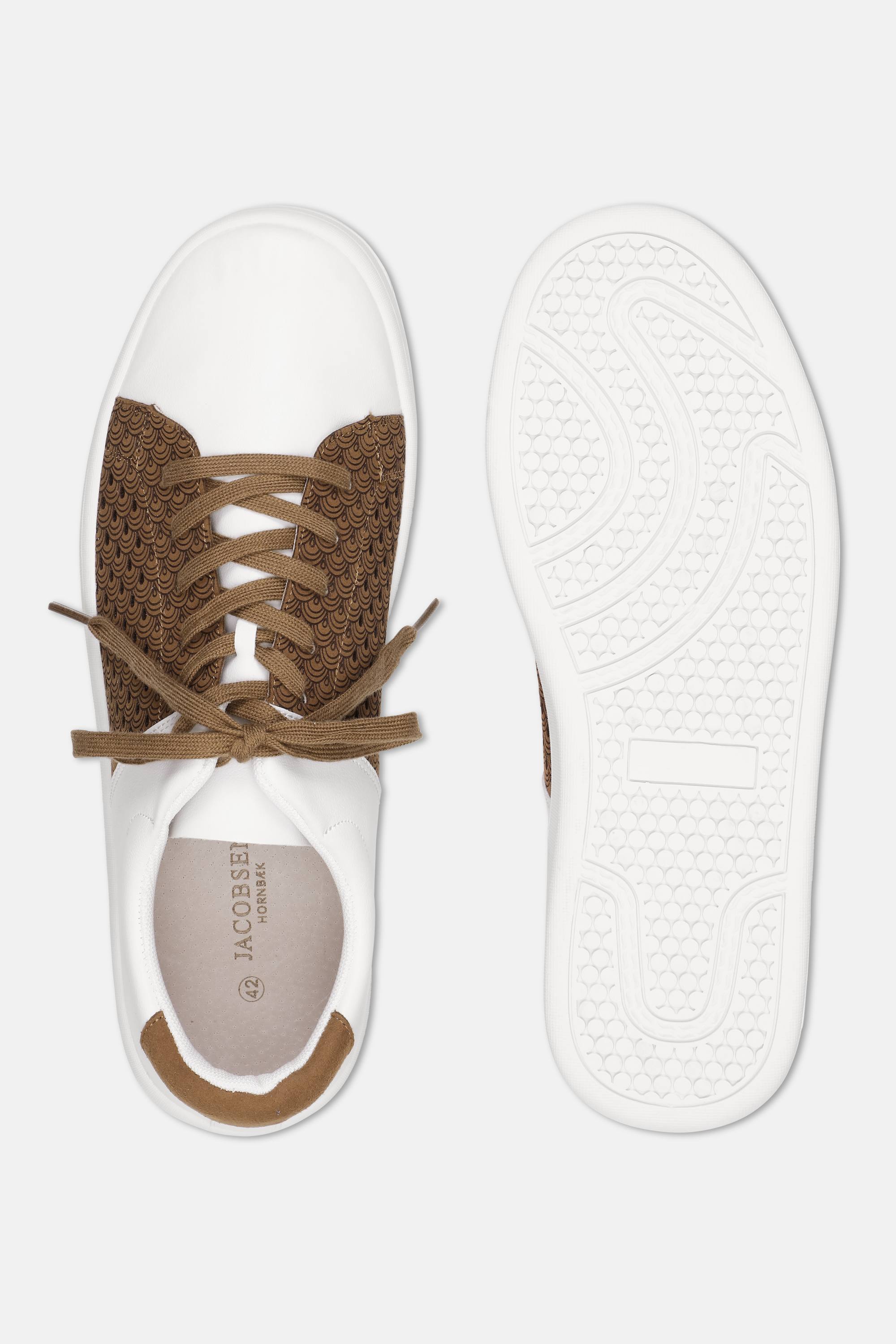 City Sneaker Herr - White Cashew